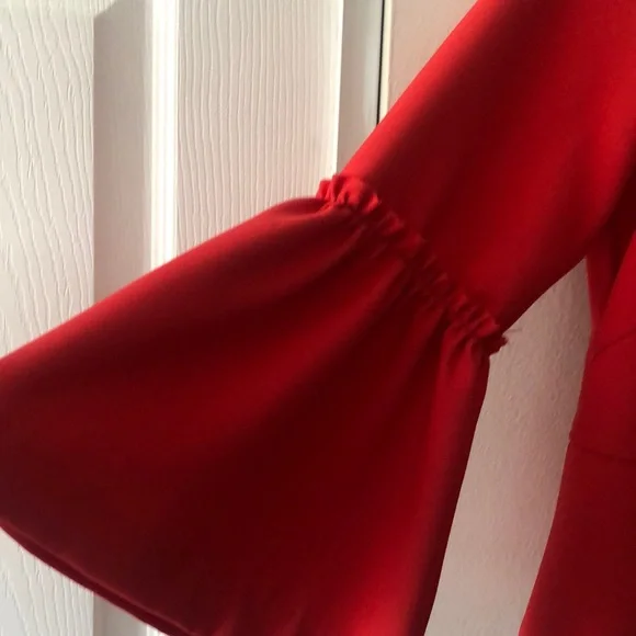 Zara short red jacket - Picture 2 of 3